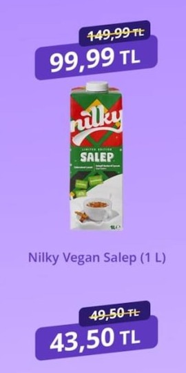 Nilky Vegan Salep (1 L)