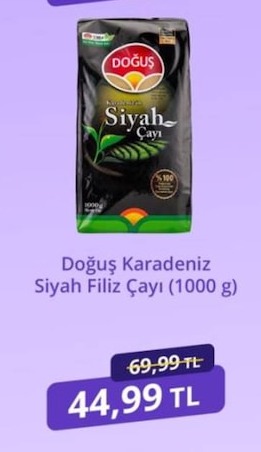 Doğuş Karadeniz Siyah Filiz Çayı (1000 G)