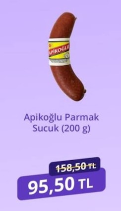 Apikoğlu Parmak Sucuk (200 G)