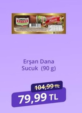 Erşan Dana Sucuk (90 G)