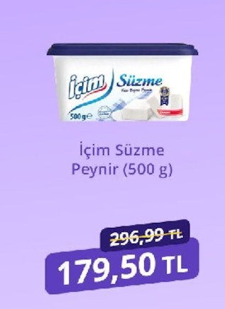 İçim Süzme Peynir (500 G)