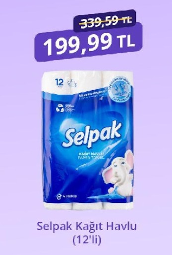 Selpak Kağıt Havlu (12'Li)