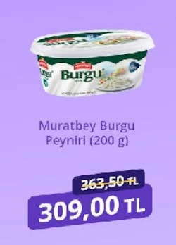 Muratbey Burgu Peyniri (200 G)