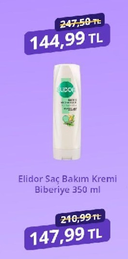 Elidor Saç Bakım Kremi Biberiye 350 Ml