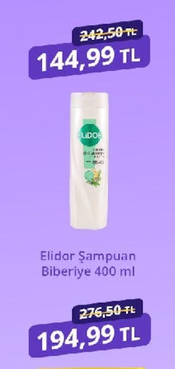 Elidor Şampuan Biberiye 400 Ml