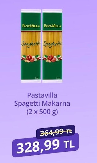 Pastavilla Spagetti Makarna (2 X 500 G)