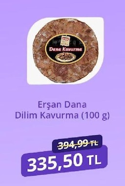Erşan Dana Dilim Kavurma (100 G)