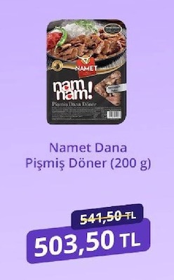 Namet Dana Pişmiş Döner (200 G)