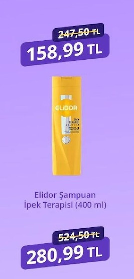 Elidor Şampuan İpek Terapisi (400 Ml)