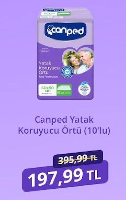 Canped Yatak Koruyucu Örtü (10'Lu)