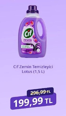 Cif Zemin Temizleyici Lotus (1,5 L)