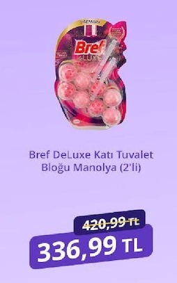 Bref Deluxe Katı Tuvalet Bloğu Manolya (2'Li)