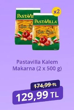 Pastavilla Kalem Makarna (2 X 500 G)