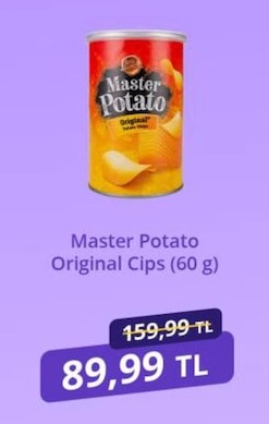 Master Potato Original Cips (60 G)