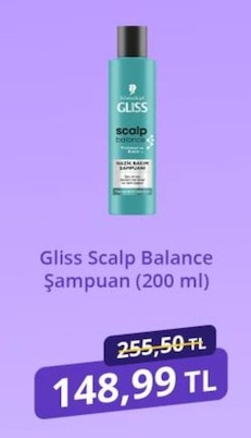Gliss Scalp Balance Şampuan (200 Ml)