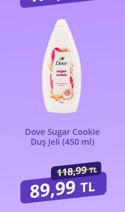 Dove Sugar Cookie Duş Jeli (450 Ml)