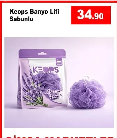 Keops Banyo Lifi Sabunlu
