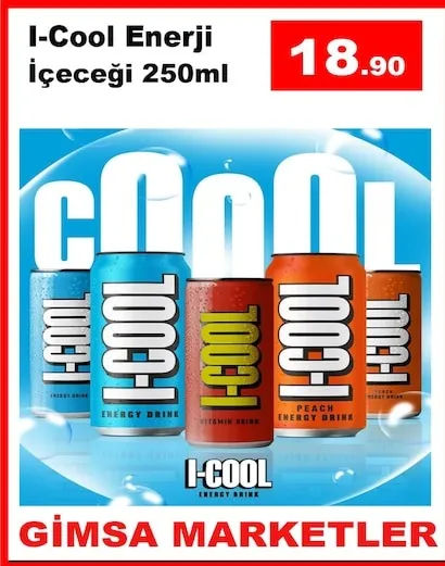 I-Cool Enerji Içeceği 250Ml