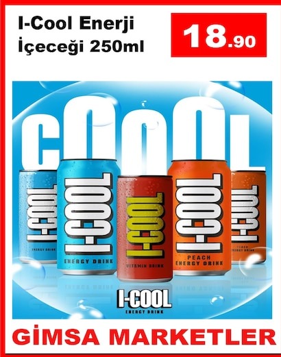 I-Cool Enerji Içeceği 250Ml