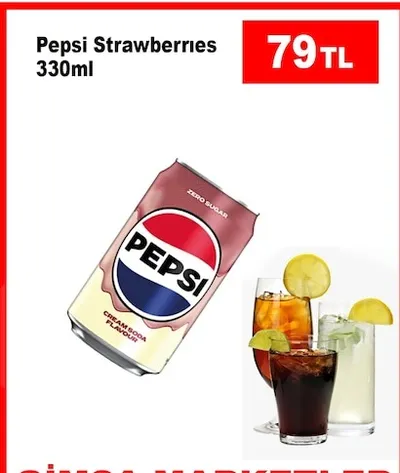 Pepsi Strawberries 330Ml