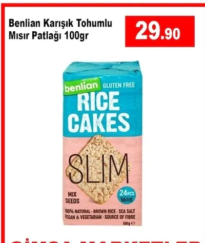 Benlian Karışık Tohumlu Mısır Patlağı 100Gr