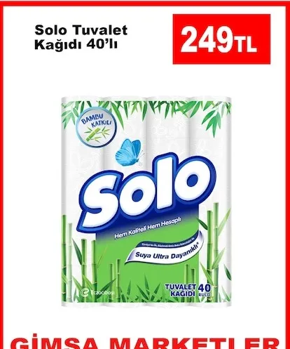 Solo Tuvalet Kağıdı 40'Lı