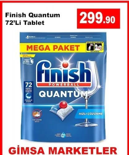 Finish Quantum 72'Li Tablet