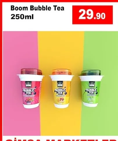 Boom Bubble Tea 250Ml