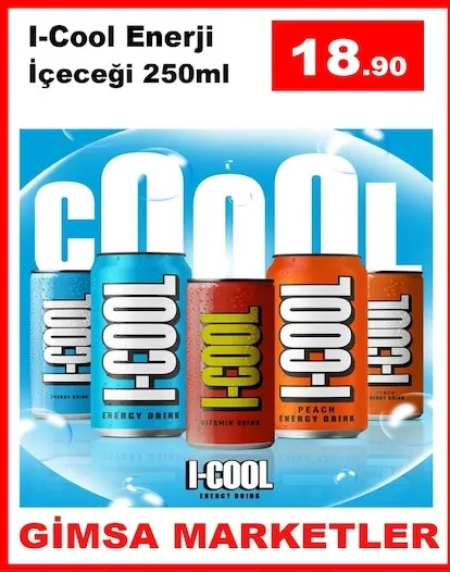 I-Cool Enerji İçeceği 250Ml