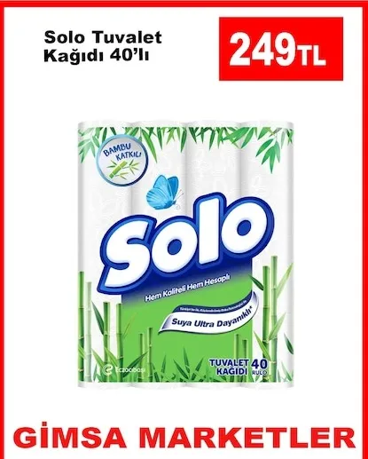 Solo Tuvalet Kağıdı 40'Lı