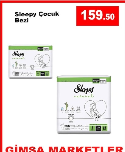 Sleepy Çocuk Bezi