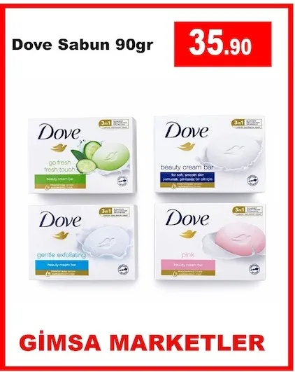 Dove Sabun 90Gr