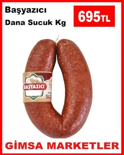 Başyazıcı Dana Sucuk Kg