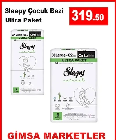 Sleepy Çocuk Bezi Ultra Paket