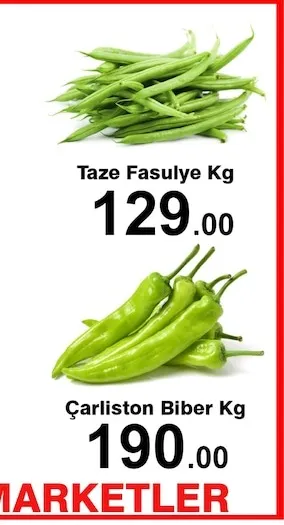 Taze Fasulye Kg
