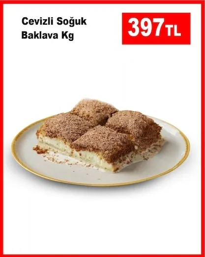 Cevizli Soğuk Baklava Kg