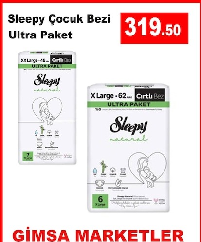 Sleepy Çocuk Bezi Ultra Paket