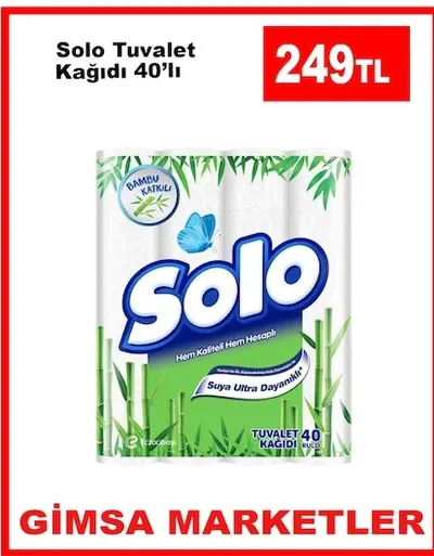 Solo Tuvalet Kağıdı 40'Lı