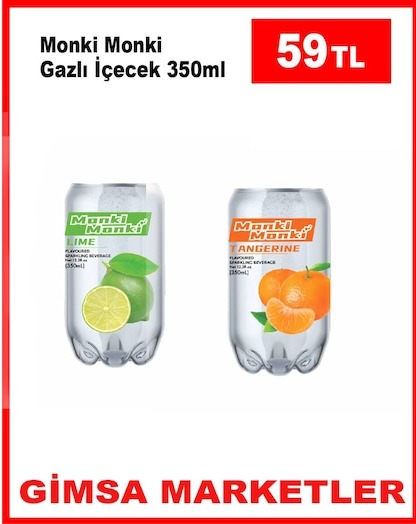 Monki Monki Gazlı İçecek 350Ml
