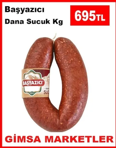 Başyazıcı Dana Sucuk Kg