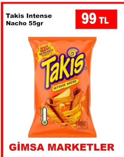 Takis Intense Nacho 55Gr