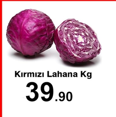Kırmızı Lahana Kg