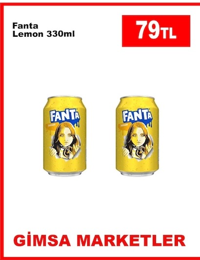 Fanta Lemon 330Ml