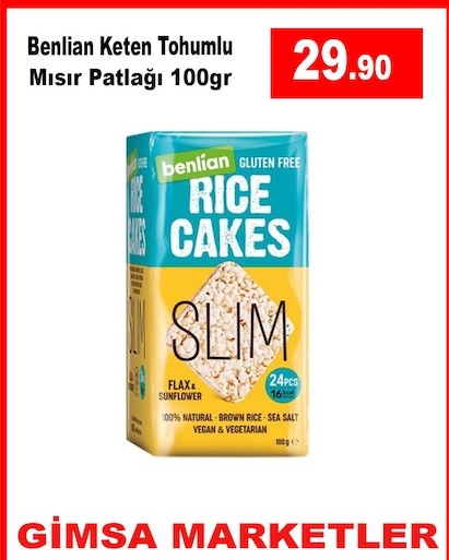 Benlian Keten Tohumlu Mısır Patlağı 100Gr