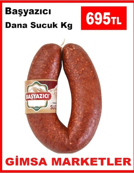 Başyazıcı Dana Sucuk Kg