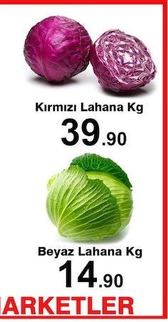 Kırmızı Lahana Kg