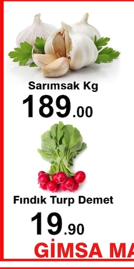 Sarımsak Kg