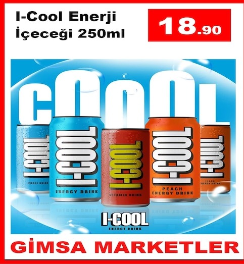 I-Cool Enerji Içeceği 250Ml