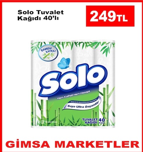 Solo Tuvalet Kağıdı 40'Lı