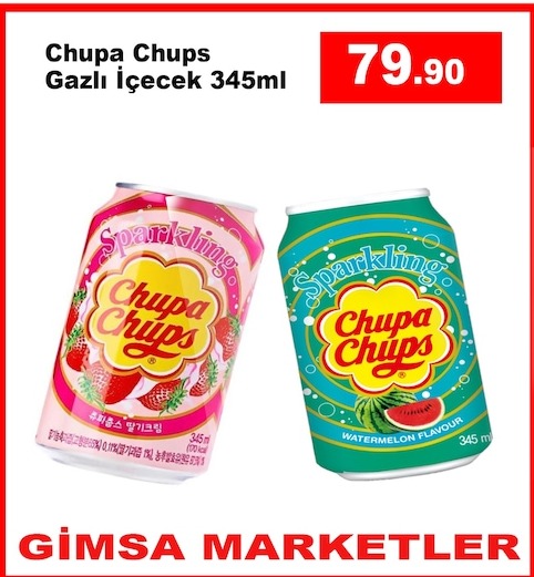 Chupa Chups Gazlı İçecek 345Ml